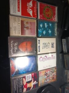 80s metal and rock cassette lot 10X Heavy And Hairy