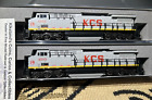 KATO N Scale KCS Kansas City Southern AC4400CW Set of 2 176-7045 & 7046 - New!