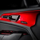 Red Inner Door Handle Panel Cover Trim For Kia Sportage 2023 2024 Accessories (For: 2023 Kia Sportage)
