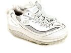 Skechers Shape-Ups  Rockin-Out White Leather Toning Shoes Womens 7 US