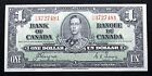 New ListingCANADA 1937 $1 Banknote HIGH GRADE Very Collectable