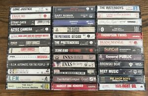 Amazing! Lot Of 36 80s 1980s Alternative New Wave Rock Cassettes