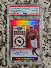 2019 Contenders Optic Kyler Murray RC / Rookie Red /199 Auto Card - PSA 10