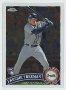 New Listing2011 Topps Chrome Freddie Freeman Rookie Atlanta Braves #173 C07