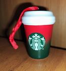 Xmas Gift Starbucks 2021 Christmas Mini Red Cup Cute Ornament