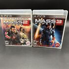 Mass Effect 2, Mass Effect 3 (2 Sony PlayStation PS 3 Games) Cleaned, Tested