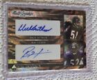 2023 LEAF ECLECTIC 1/1 DUAL AUTO DICK BUTKUS & RAY LEWIS CARD TIGER KALEIDESCOPE