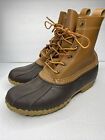 LL Bean Bean Boots Rubber Duck Boots Hunting Shoes 212880 Women's Sz 9 Rain Snow