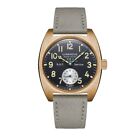 MERKUR Mens Luxury Watches Bronze Watch Manual Wind Mechanical Wristwatch M01D