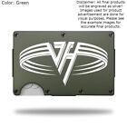 Custom Laser Engraved Wallet - VAN HALEN LOGO - GREAT GIFT WALLET