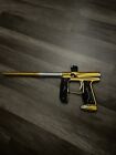 Used Empire Axe 2.0 Paintball Marker Electronic Speedball Gun Dust Gold/Silver