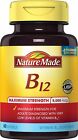 Nature Made Maximum Strength Vitamin B12 Supplement 5000 mcg Softgels 60 Count