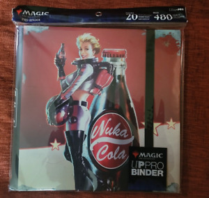 Ultra Pro Binder: MTG - Fallout Nuka Cola Pinup (12-Pocket). New.