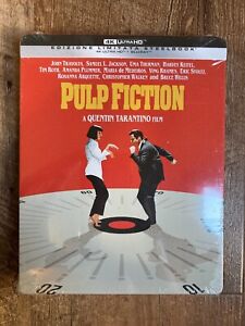 Pulp Fiction w. Steelbook (4K UHD + Blu-ray, EU Import, Region Free) *NEW*