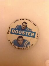 1964 Gino Marchetti Baltimore Colts football button pin