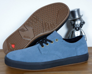 Emerica Skateboard Footwear Skate Shoes shoes Spanky G6 blue navy Suede 9/42