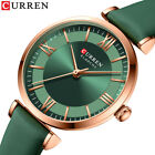 CURREN Women Quartz Watch Casual Leather Wristwatch Ladies Girl Business Watches