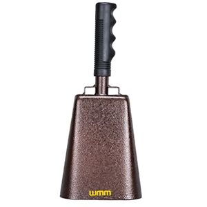 12 Inch Steel Cowbell with Handle Cheering Bell for Sports Events Large 1pack