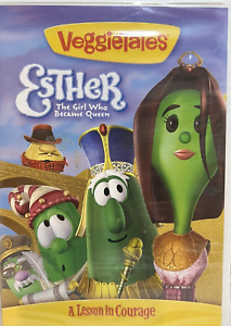 VeggieTales Esther  The Girl Who Became Queen DVD A Lesson in Courage NEW Sealed