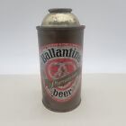 BALLANTINE PREMIUM BEER Early Cone Top Can -  SOLID COLORFUL
