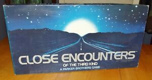 Close Encounters of the Third Kind Vintage 1978 Parker Brothers Board Game Compl