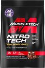Muscletech Nitro Tech 100% Whey Gold Whey Protein Powder Rich Chocolate 8 LBS