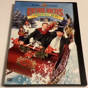 Richie Richs Christmas Wish DVD SEALED With Some Shelf Damage See Pictures ￼