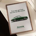 Porsche Vintage Poster, Porsche 911 Print, Supercar Poster
