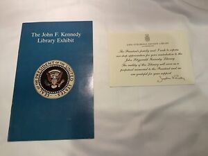 The John F Kennedy Library Exhibit Pamphlet