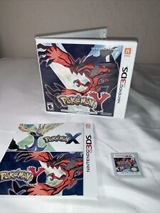 Pokemon Y (Nintendo 3DS, 2013) Complete Tested Works CIB Mint More In Store
