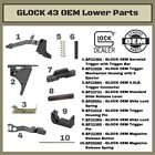 Glock 43 Complete Lower Parts 9-MM LPK Kit OEM GENUINE FACTORY GLOCK BRAND PARTS