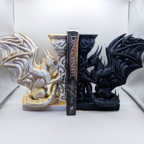High Detail Dragon Bookends Decor Set Of Two 3D Printed