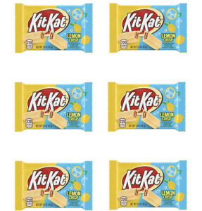 Kit Kat® Lemon Flavored Creme Wafer Limited Edition Candy Bar 1.5 oz 6 Bars