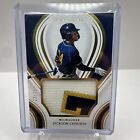2023 immaculate collection prime rookies nice patch jackson chourio /25