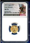 2022 NGC MS70 AGE Gold Eagle G$5 .999 US Mint Coin 2022 MS-70 Early Release