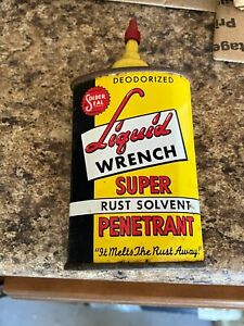Liquid Wrench Super Penetrant Handy Oiler Tin Can Solder Seal Vintage