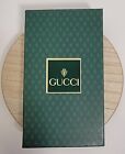 Vintage Gucci Box For Jewelry Watch Necklace with Tissue Paper Green EMPTY BOX