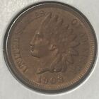 1908 Indian Head Small Cent AU/ BU
