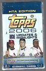 2006 Topps Updates & Highlights Baseball HTA Hobby Jumbo Box - Factory Sealed