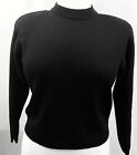 Black Long Sleeve Sweater - Helen Hsu Size M