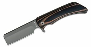 KaBar Mark 98-R Linerlock Black/Brown G10 Folding Sheepsfoot Pocket Knife 3067
