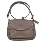 Coach Taylor Mini Women Taupe Leather Shoulder Cross Body Bag