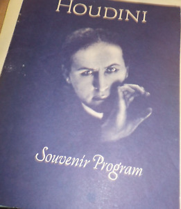Houdini Souvenir Program Book