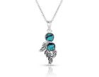 Montana Silversmiths Necklace Womens Whispering Winds 18.5