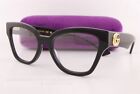 Brand New GUCCI Eyeglass Frames GG 1424/O 005 Black For Women Size 54mm