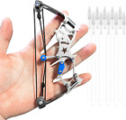New ListingMini Archery Bow Set Right Hand Mini Compound Bow Mini Hunting Bow Metal Materia