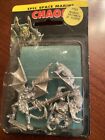 Vintage Pewter Epic Space Marine Chaos Angrin Primarch Of Khorne, New In Package