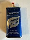 Vintage Fairway Lighter Fluid 3 oz Can Empty