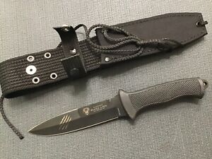 Cudeman 177-P Black Lion Fixed Blade Combat Knife