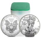 Roll of 20 - 1 oz Silver American Eagle (Cull, Damaged, Circulated, Cleaned)